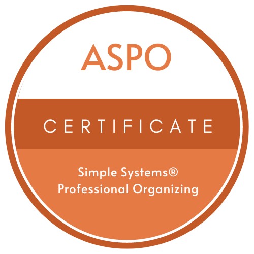 ASPO Simple Systems_ Professional Organizing Course Badge